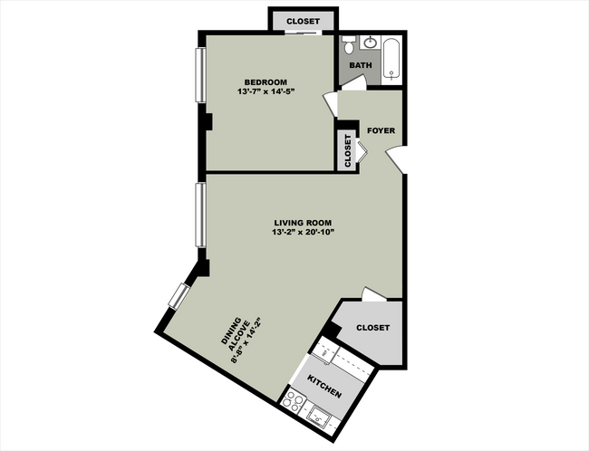 Floorplan - Thomas Wynne Apartments