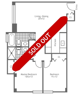 2BR/2BA - The Metropolitan Condos