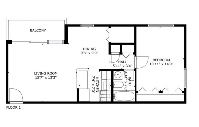 Floorplan - Marlow Heights Apartments