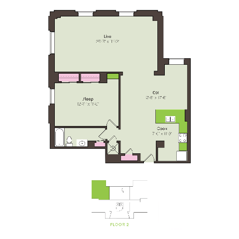 Floorplan - The Brownhardt