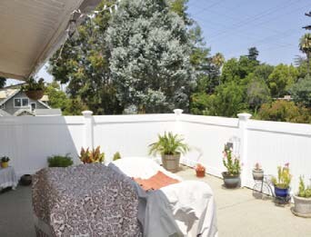 Patio Space - 601 Meridian Ave