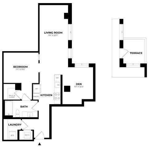 Floorplan - CityHouse Old Town