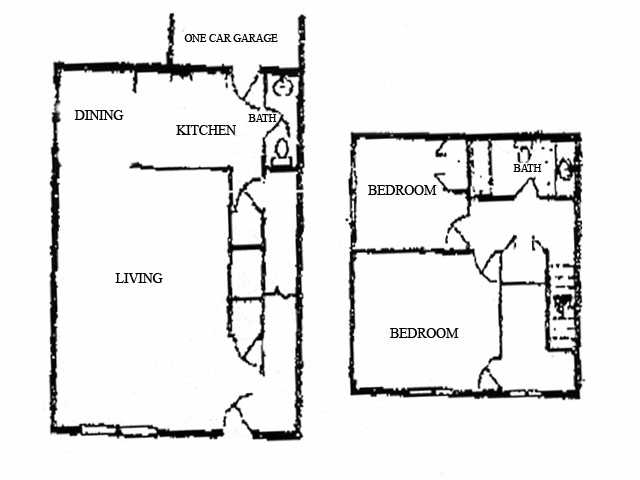 Floorplan - Cambria Heights Apartments and Townhomes