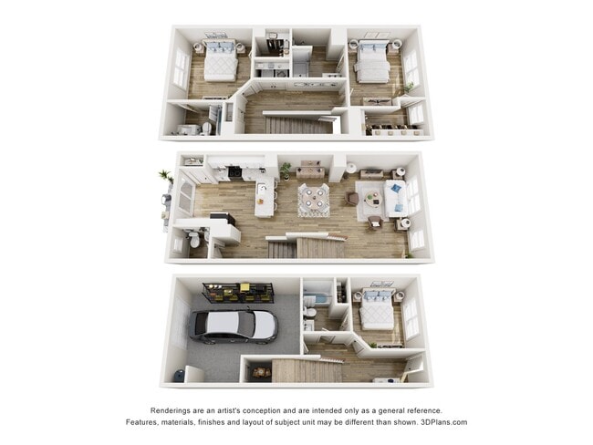 Floorplan - Mint and Mill Townhomes