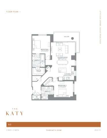 Floorplan - The Katy