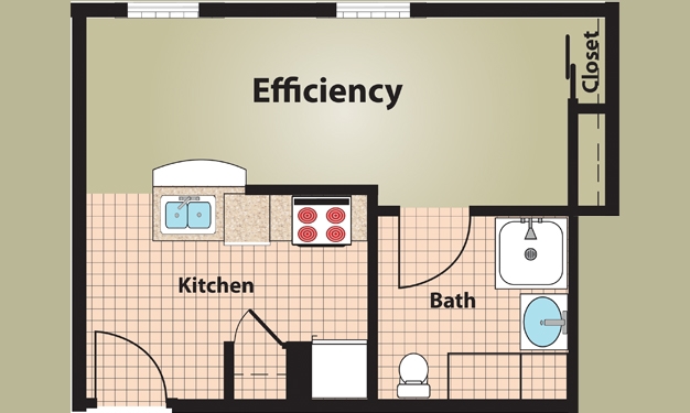 Efficiency - Berwick Apartments