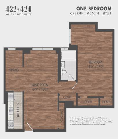 Floorplan - 422-24 Melrose