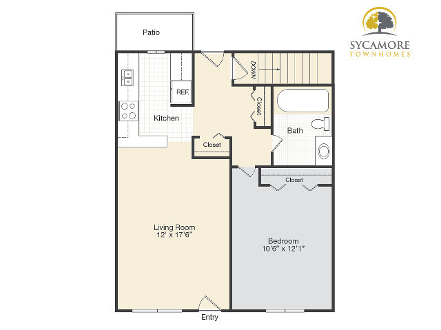 1x1 - Sycamore Townhomes