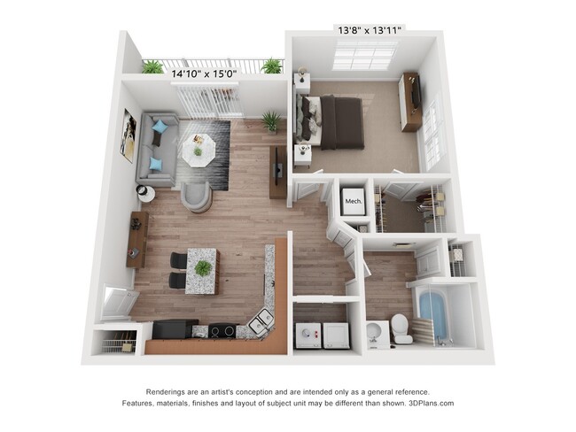 Floorplan - Meadowridge Apartments