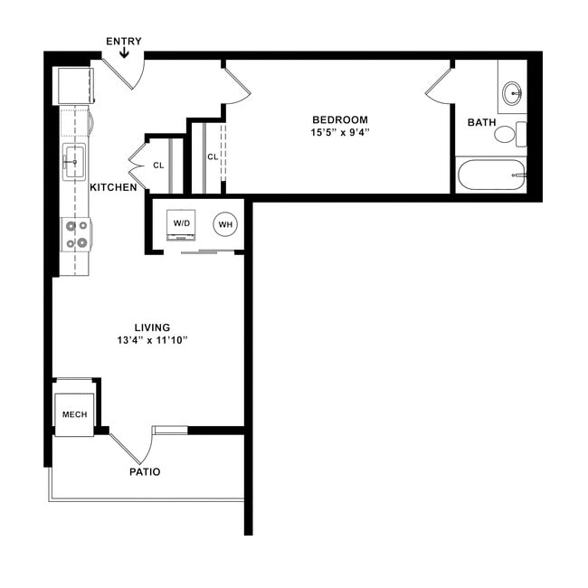 1x1 C with Dimensions - Ascend RVA Student Living