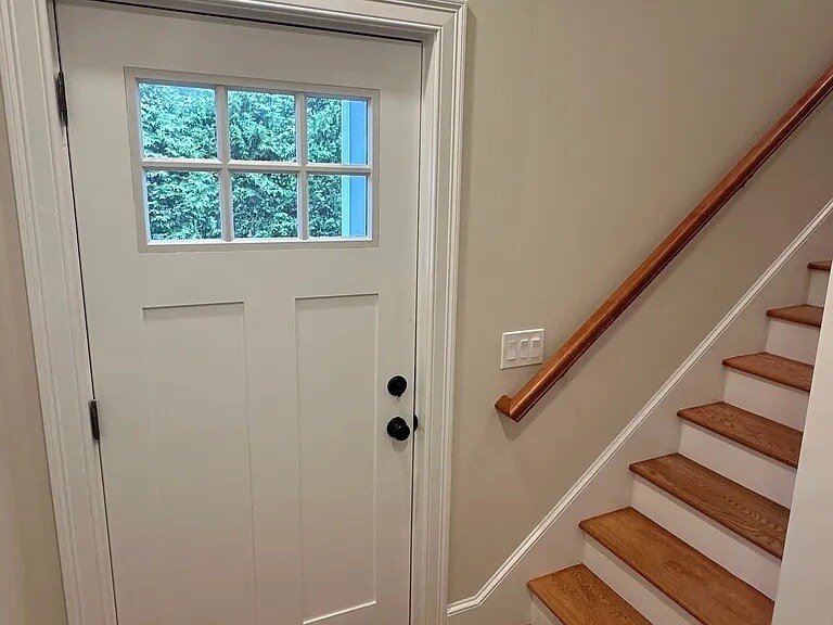 Stairs up to Unit - 117 Sharon St