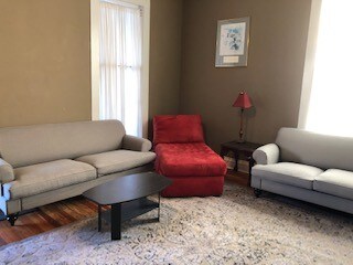 Furnished Living Room - 1214 Speed St