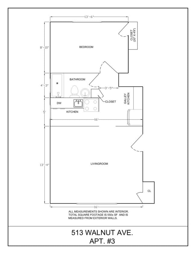 Floorplan - 1003 E Fayette St