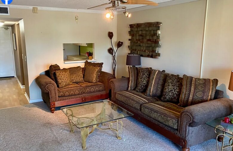 Furnished Living room - 4902 38th Way S