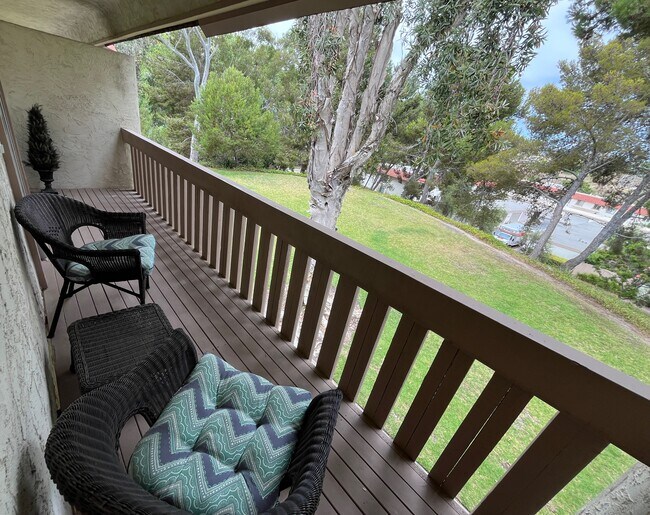 Sitting Deck off Primary Bedroom - 3028 Via Sabinas
