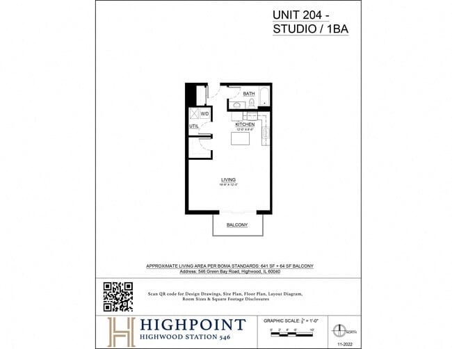 Floorplan - HIGHPOINT Highwood Station 546