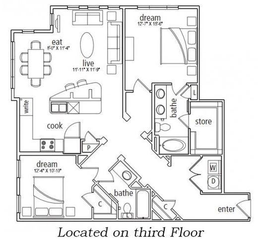 Floorplan - Mansions at Timberland