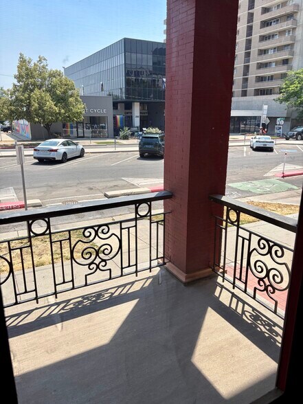 View from Balcony - 251 E Broadway
