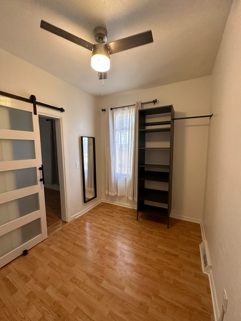 Main floor bedroom, fits double bed - 2748 Walnut St