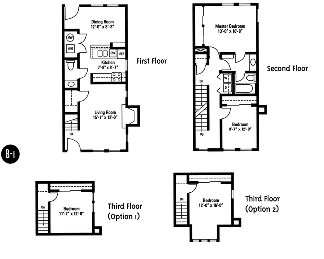 Floorplan - Crawford Square Apartments