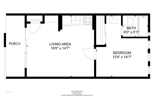 Floorplan - Berkeley Park Apartments