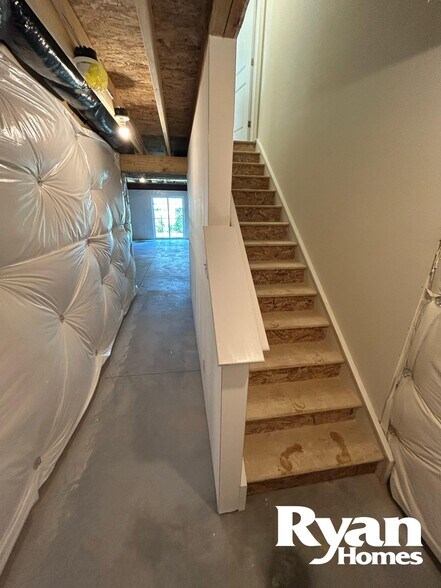 Full, unfinished walk out basement - 134 Grove Hill Ter