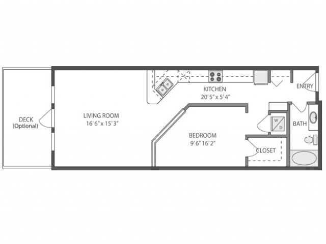 Floorplan - AMLI 535