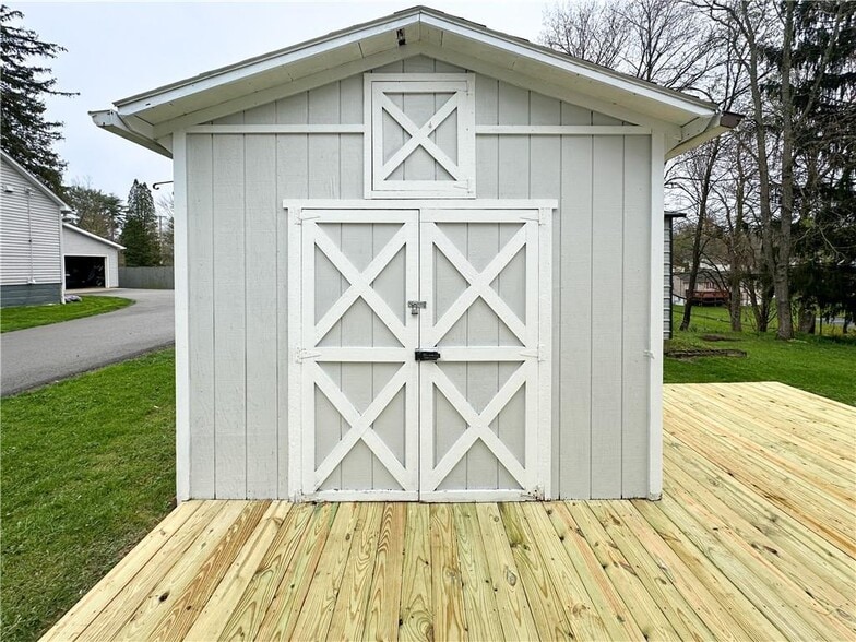 Storage shed - 12189 Shady Ave