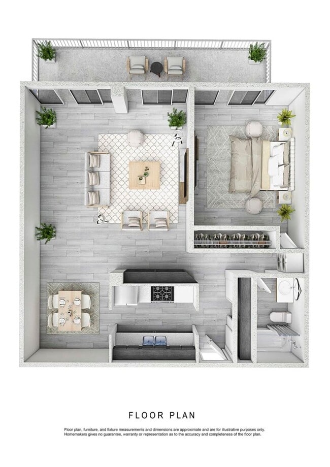 Floorplan - Redondo Tower *All Units Remodeled*
