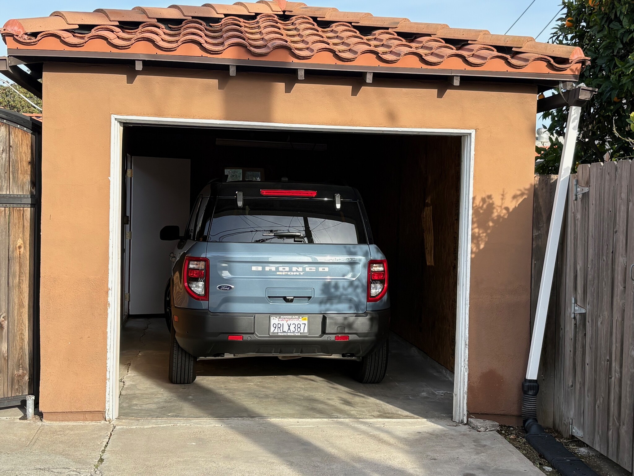 Garage for this apartment. With remote control entry - 4410 36th St