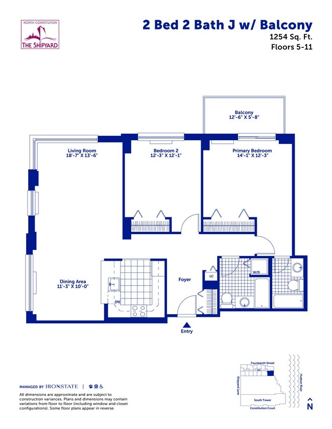 Floorplan - The North Constitution