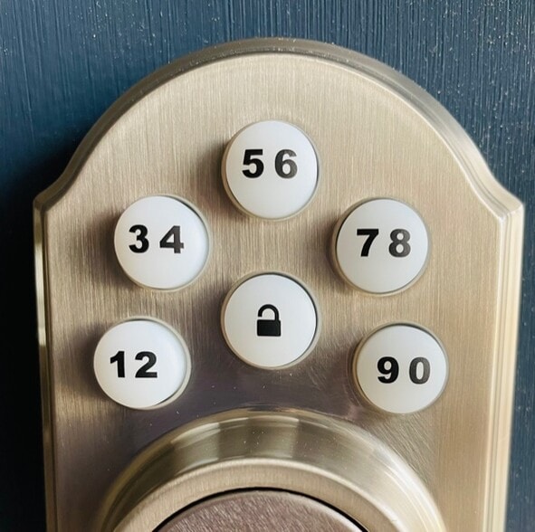 Keyless entry with provided code - 6126 Centennial Run