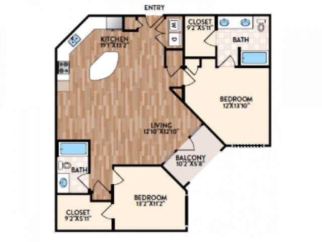 Floorplan - The Rialto