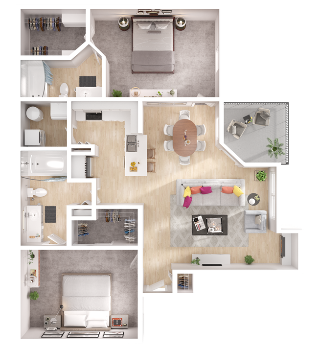 Floorplan - Solis at Flamingo