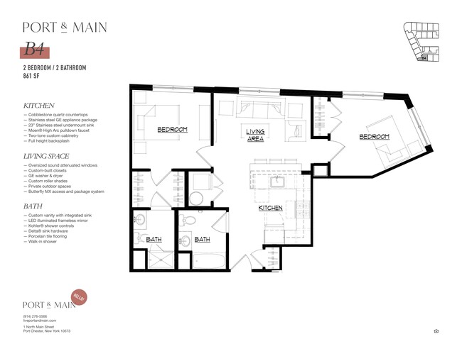 Floorplan - Port & Main