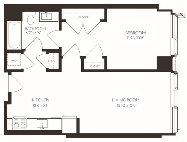 Floorplan - VIA Seaport Residences