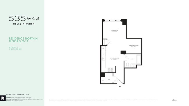Floorplan - 535 W 43rd Street
