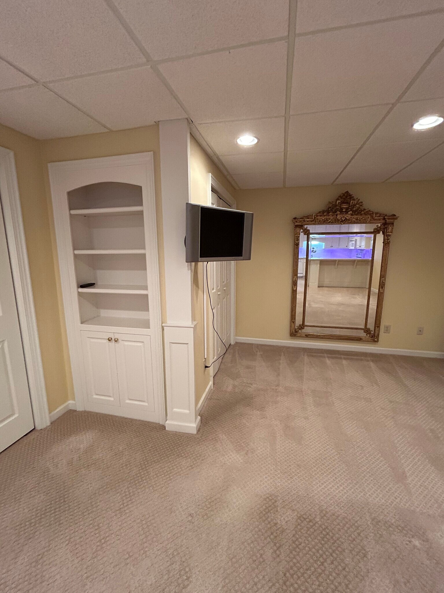 Living room book shelves - 68 Westwood Cir SW