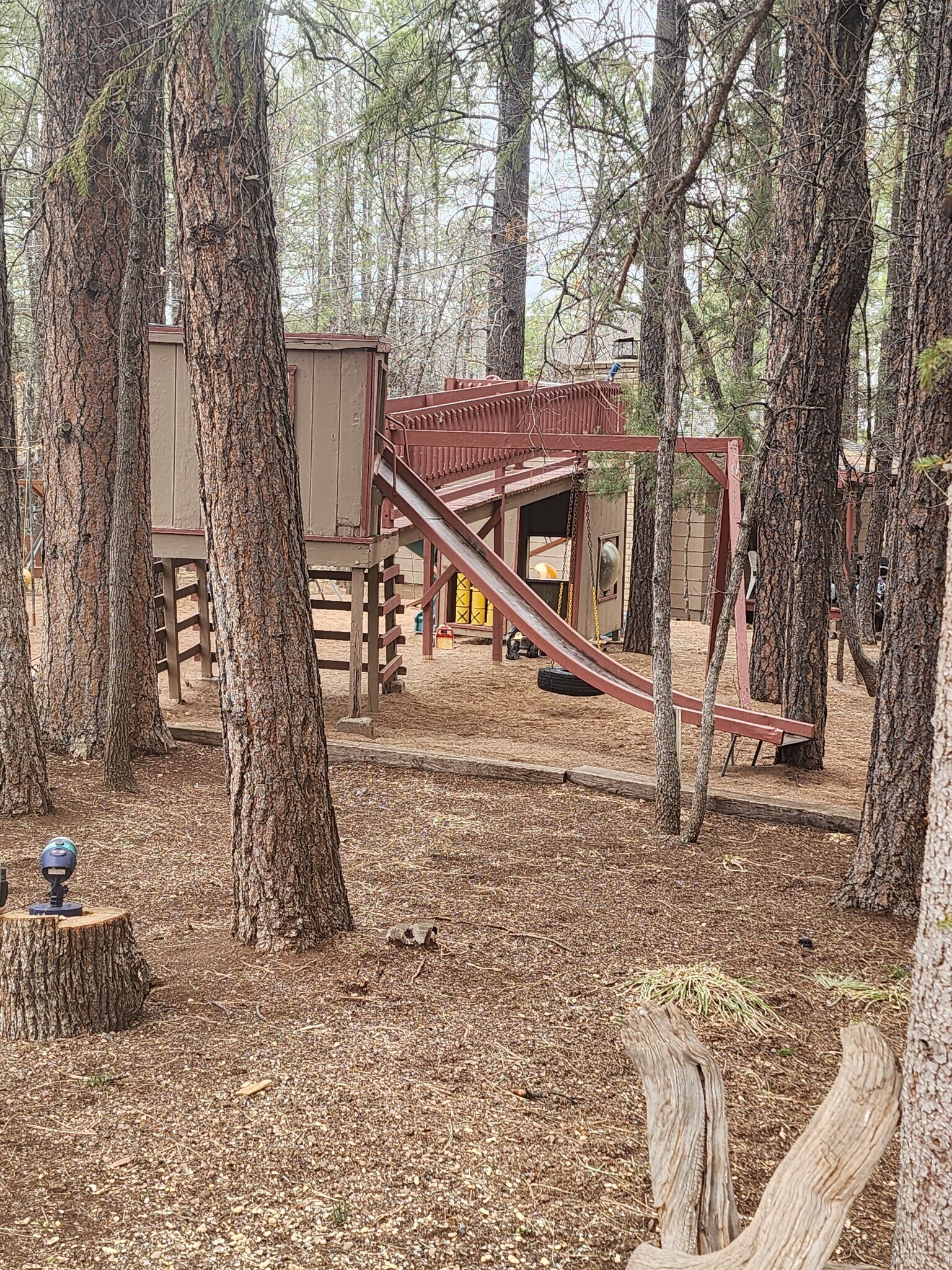 Playground on Property - 165 E White Mountain Blvd