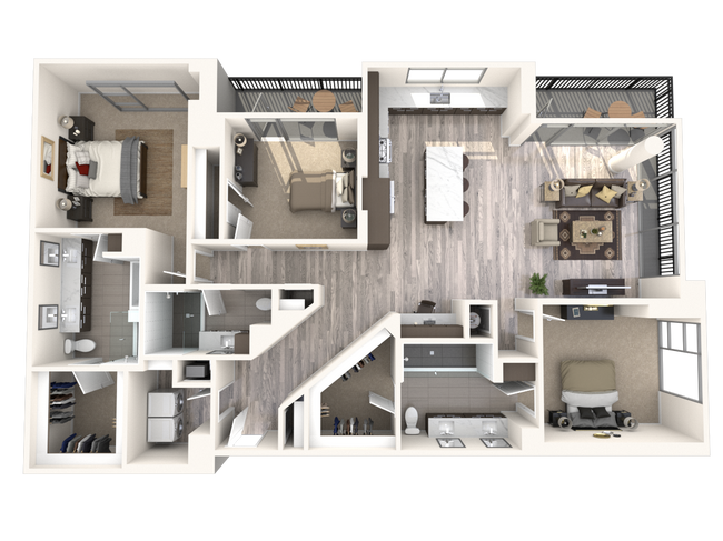 Floorplan - Gables Residences