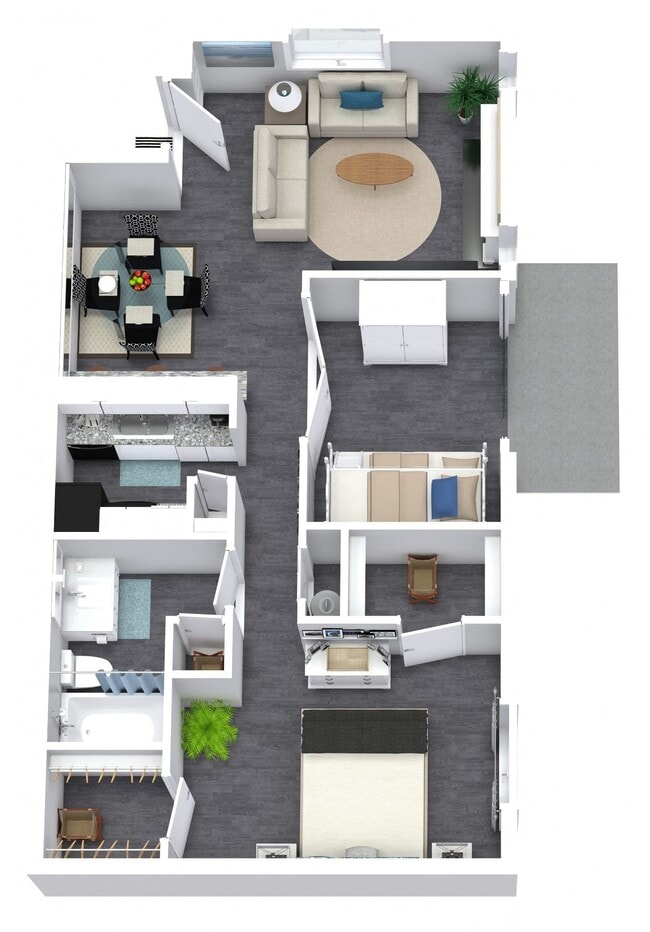 Floorplan - Arrowood Apartments