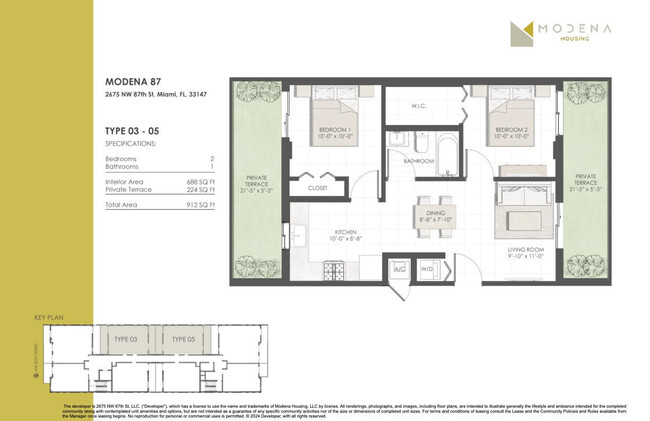 Floorplan - Modena 87