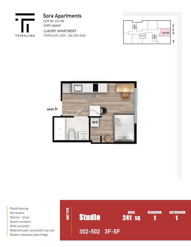 Floorplan - Sora Apartments