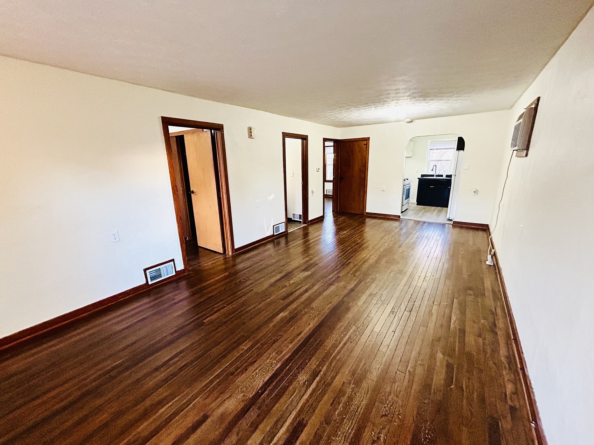 Living room and dining room - 715 Koogler St