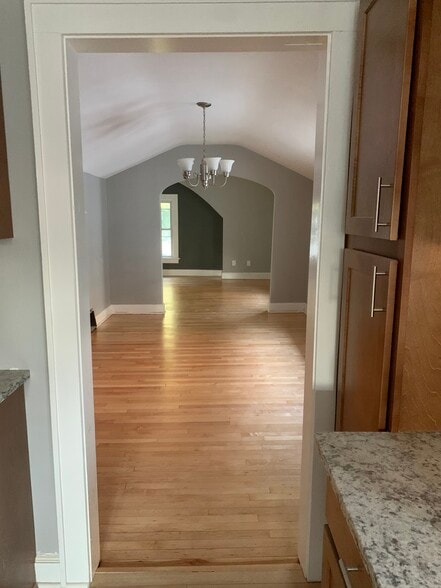 Gorgeous hardwood floors and quiet carpeted bedrooms. - 2163 N 62nd St