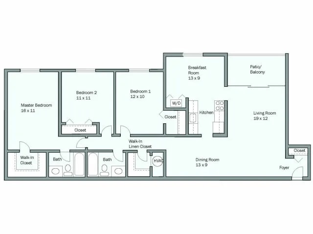 Floorplan - Lerner Morningside