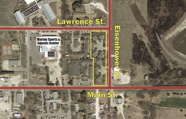 Aerial Photo - 101 N Eisenhower Dr