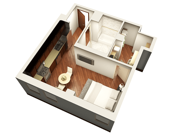 Floorplan - Somerset Place Apartments