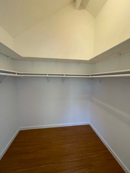 Master bedroom walk-in closet - 411 Santa Fe Ave