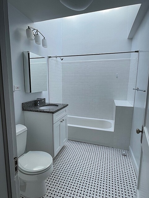 Bathroom with skylight - 805-09 W. Elm St.